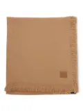 Weekend Max Mara fringed wool cape - Brown