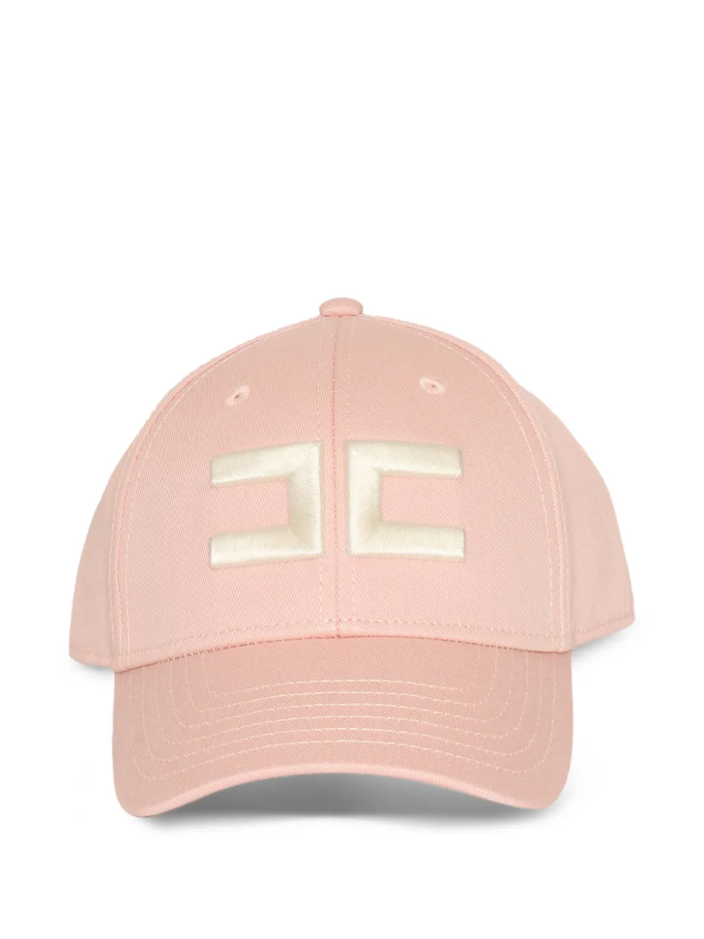 logo-embroidered cotton cap
