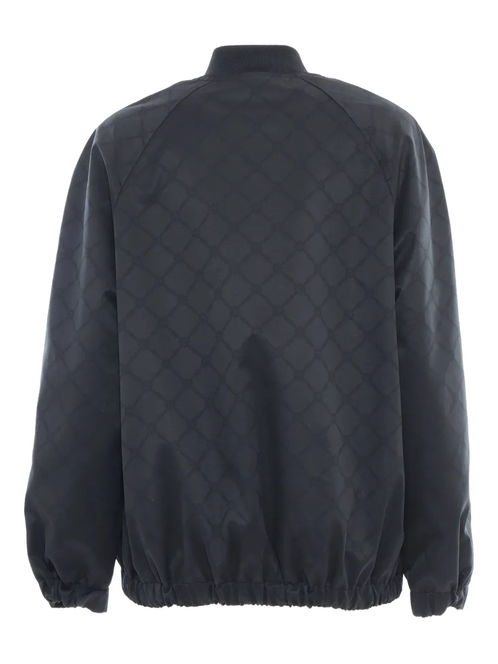 Elisabetta Franchi Bomberjack met monogram-print Zwart