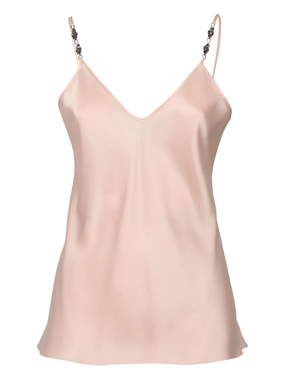 Max Mara Afelio blouse met verfraaid bandje Roze
