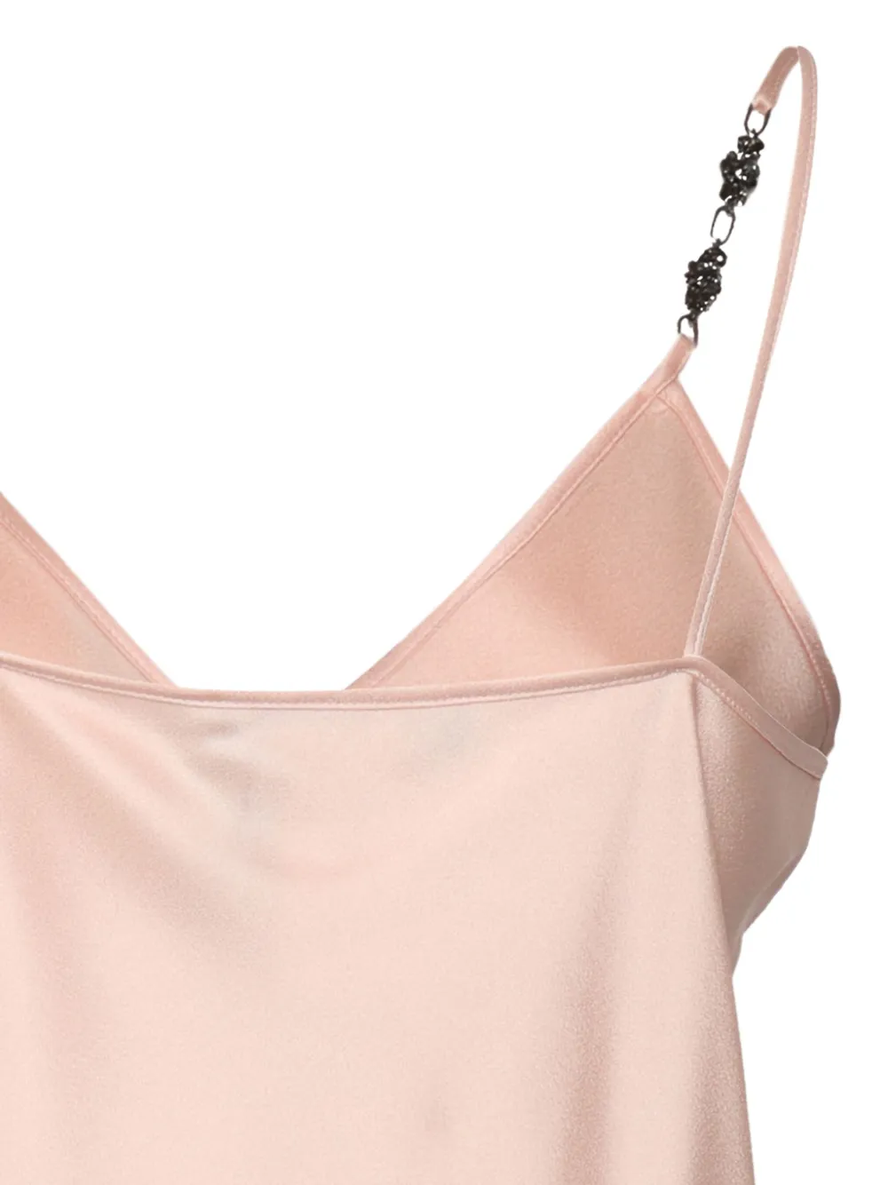 Max Mara Afelio blouse met verfraaid bandje Roze