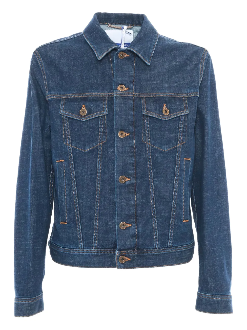 Jacob Cohën Denim trucker jack Blauw