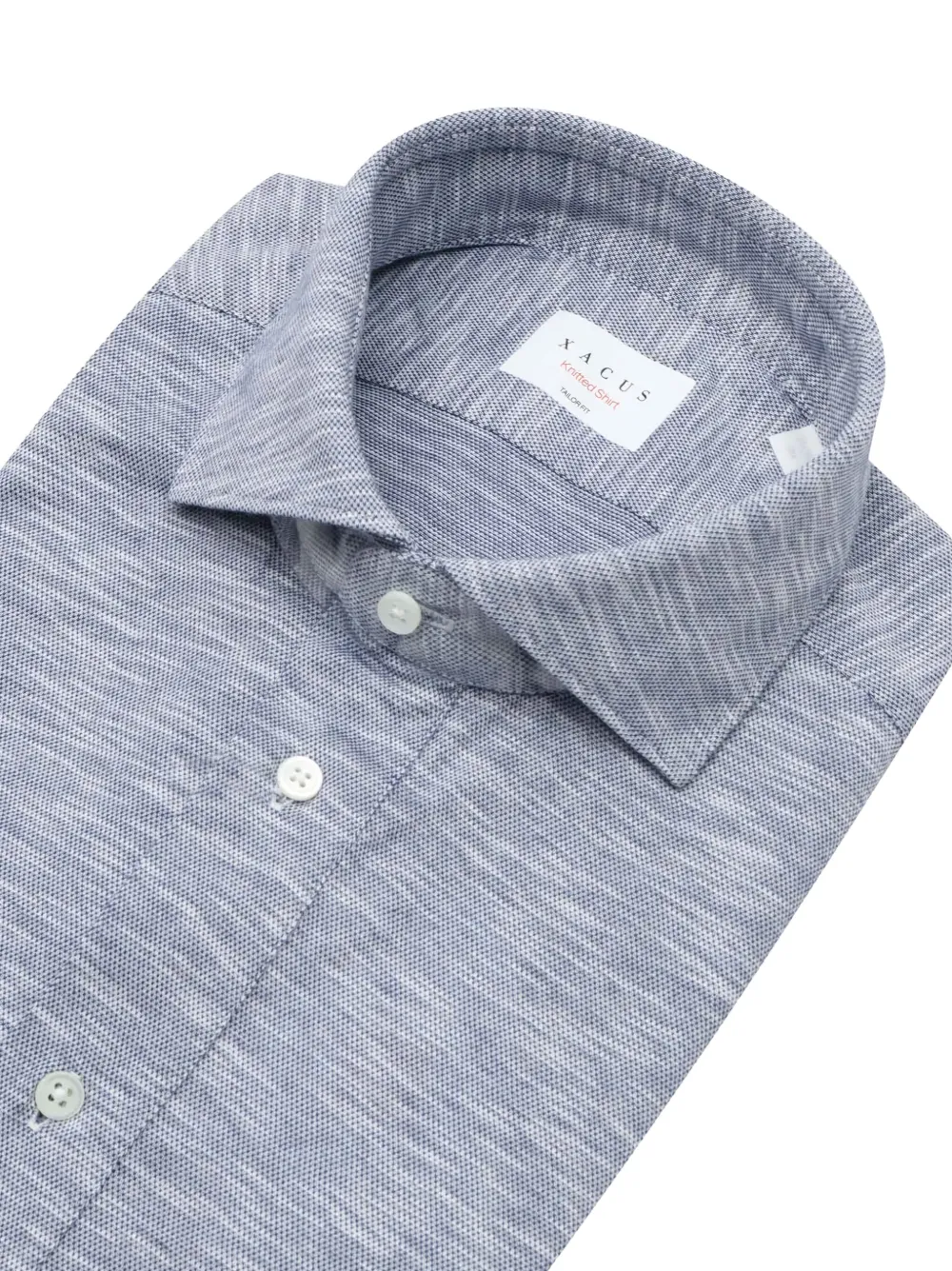 Xacus Katoenen overhemd - Blauw