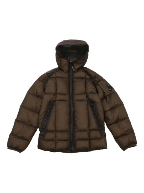 C.P. Company Kids hooded quilted jacket