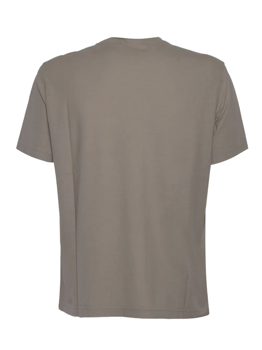 Filippo De Laurentiis Katoenen T-shirt met ronde hals - Beige
