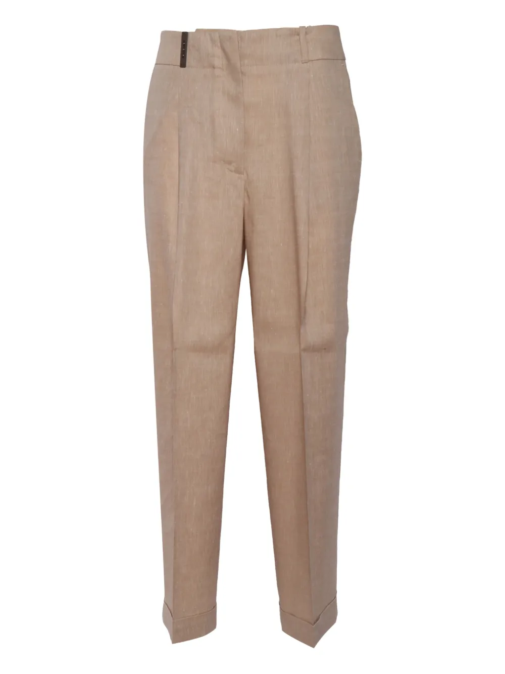 Peserico elasticated-waist trousers | Brown | Image 1