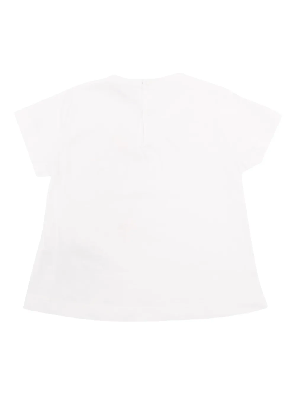 Il Gufo T-shirt met kattenprint Wit