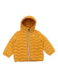 K-Way Jack quilted hooded coat - Yellow