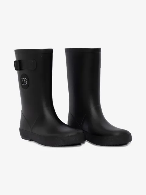 Dolce & Gabbana Kids bottines de pluie à boucle