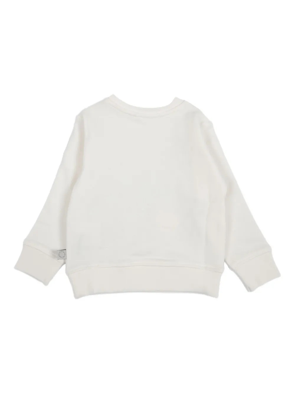 Stella McCartney Kids Sweater met regenboogprint Wit