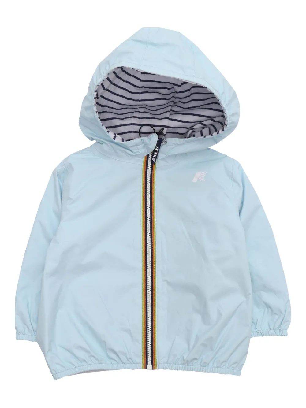 K-Way Jack met capuchon Blauw