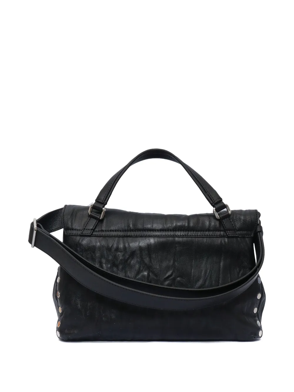 Zanellato Kleine Postina crossbodytas Zwart