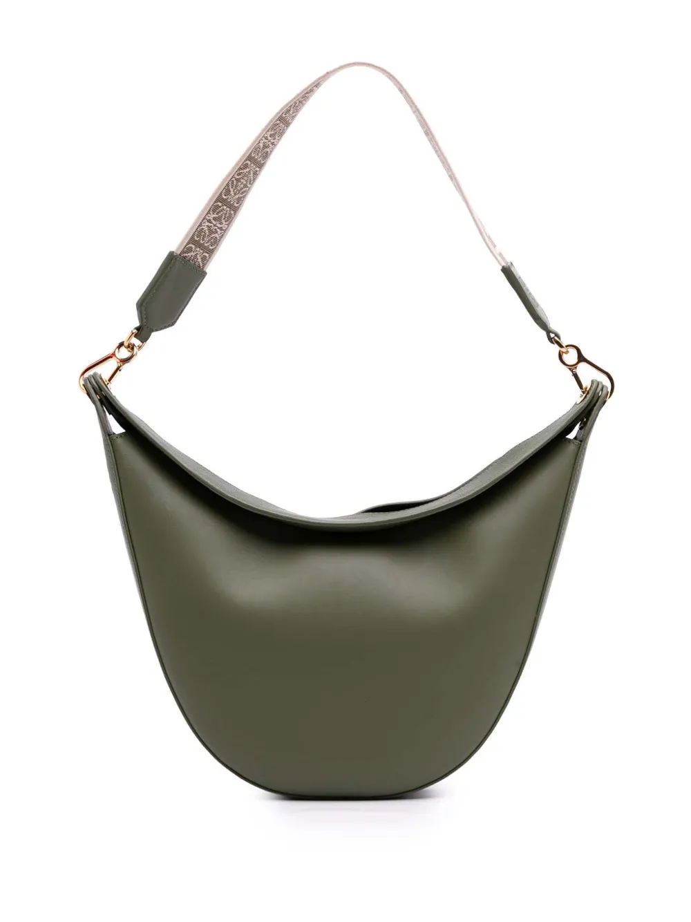 Loewe Pre-Owned 2022 Small Leather Luna hobo bag | Green | Image 1