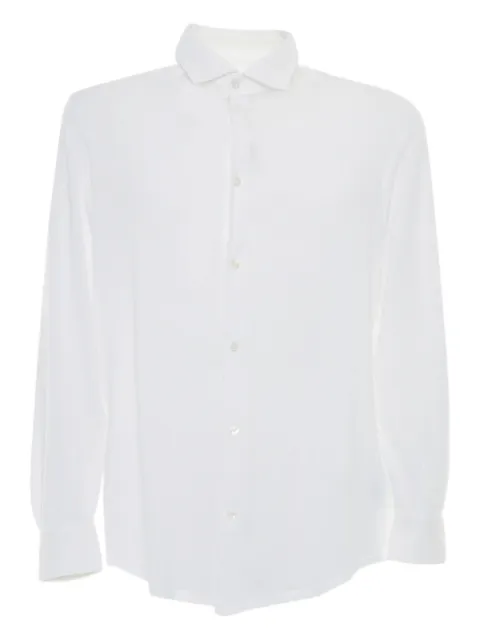 Fedeli long-sleeved cotton shirt