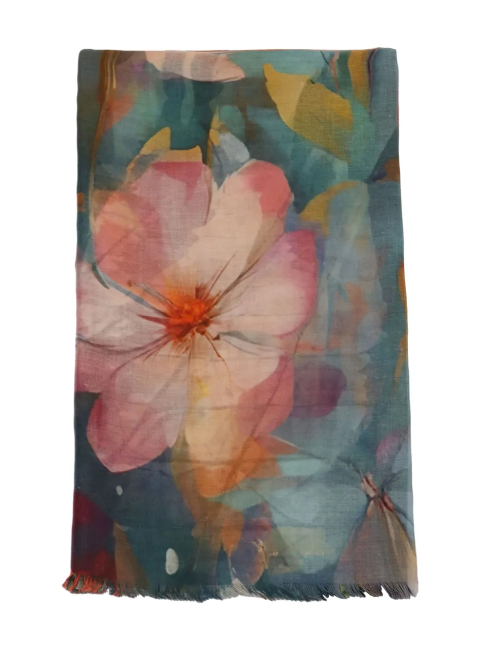 Perla floral-print scarf