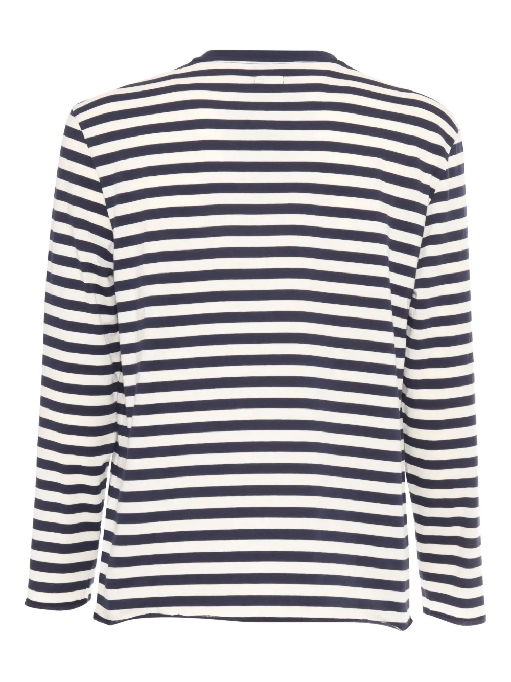 Fay striped T-shirt Zwart