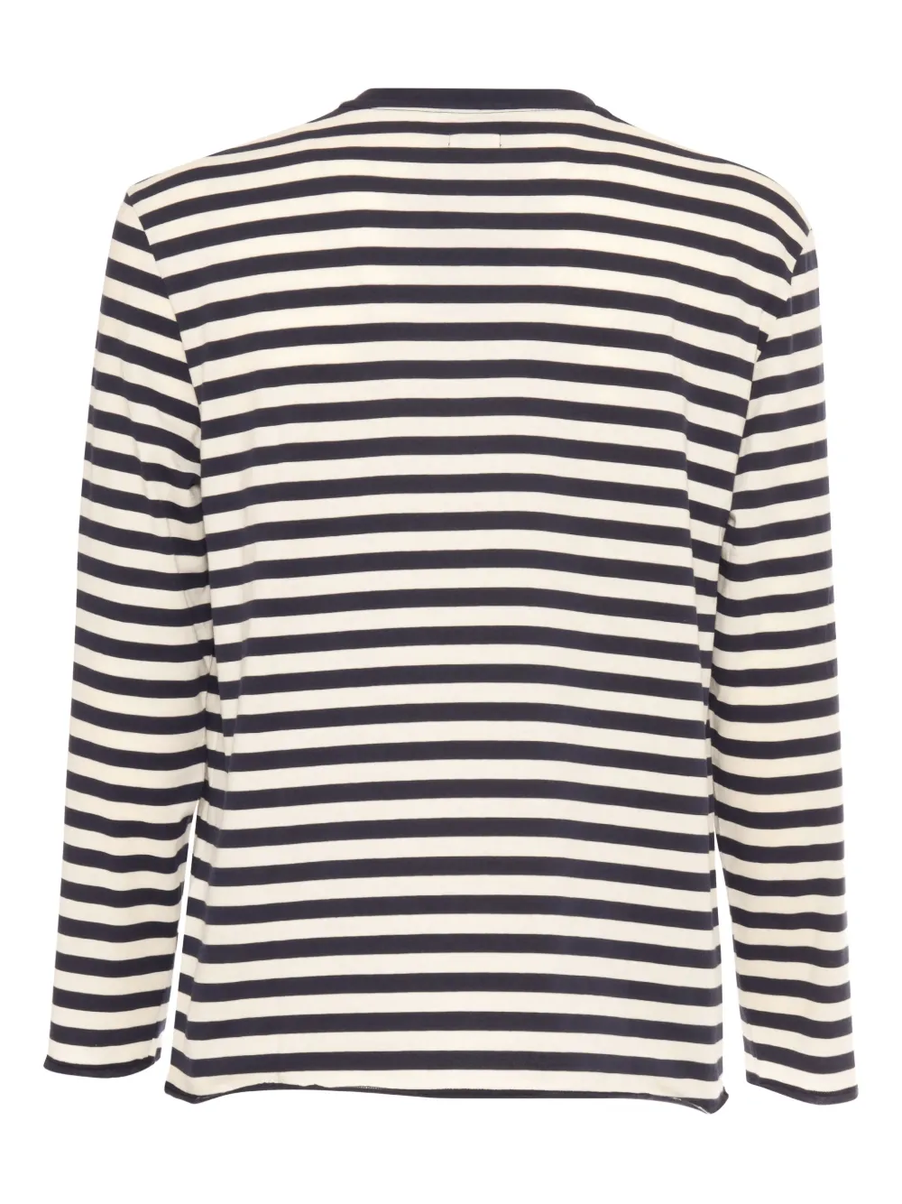 Fay Gestreept T-shirt - Zwart