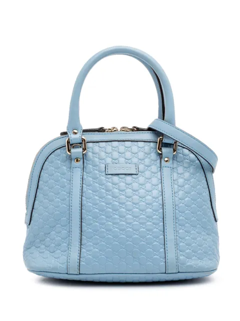 Gucci Pre-Owned 2016-2025 Mini Microguccissima Dome satchel