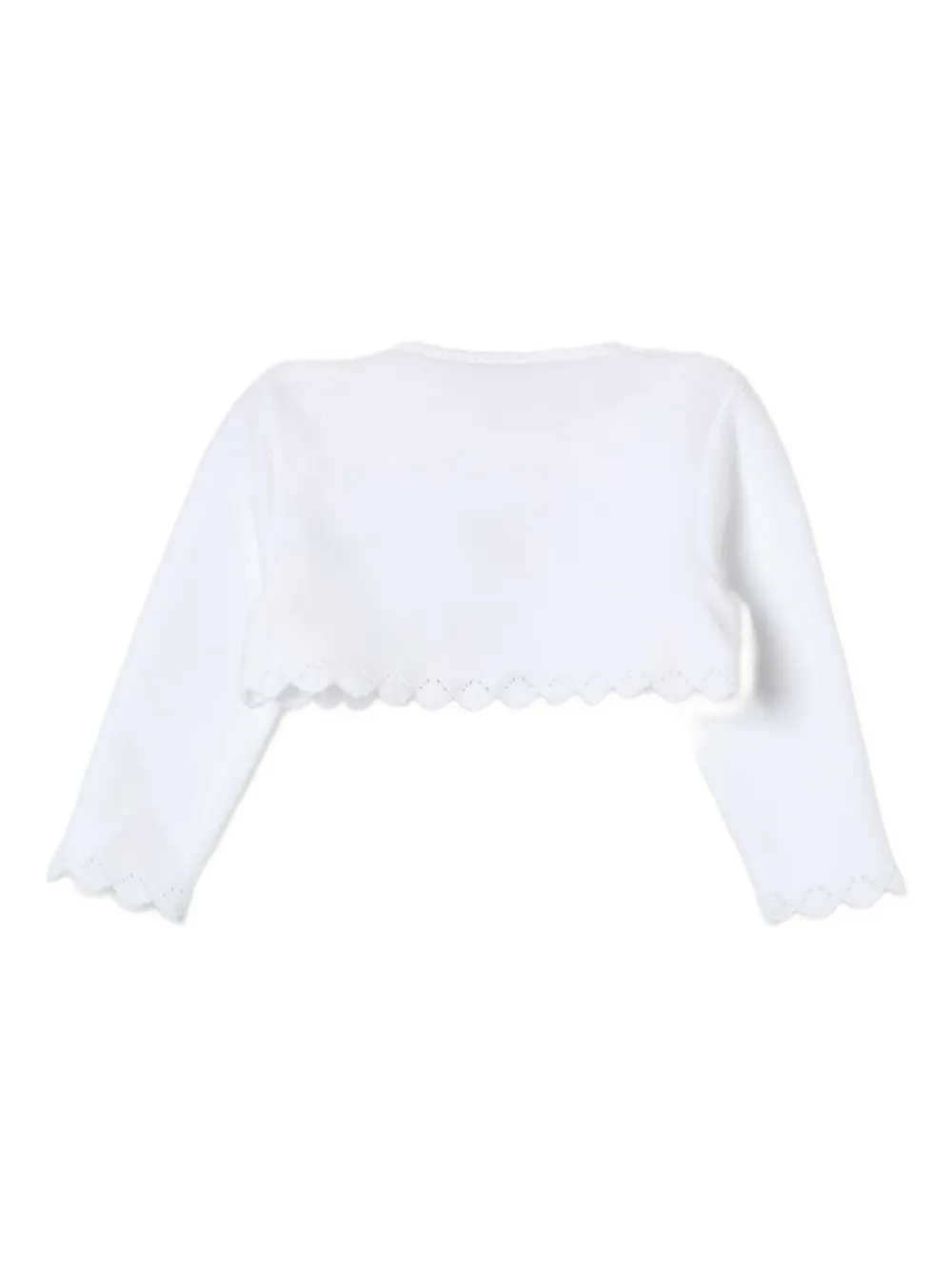 Paz Rodriguez Gewelfd vest Wit