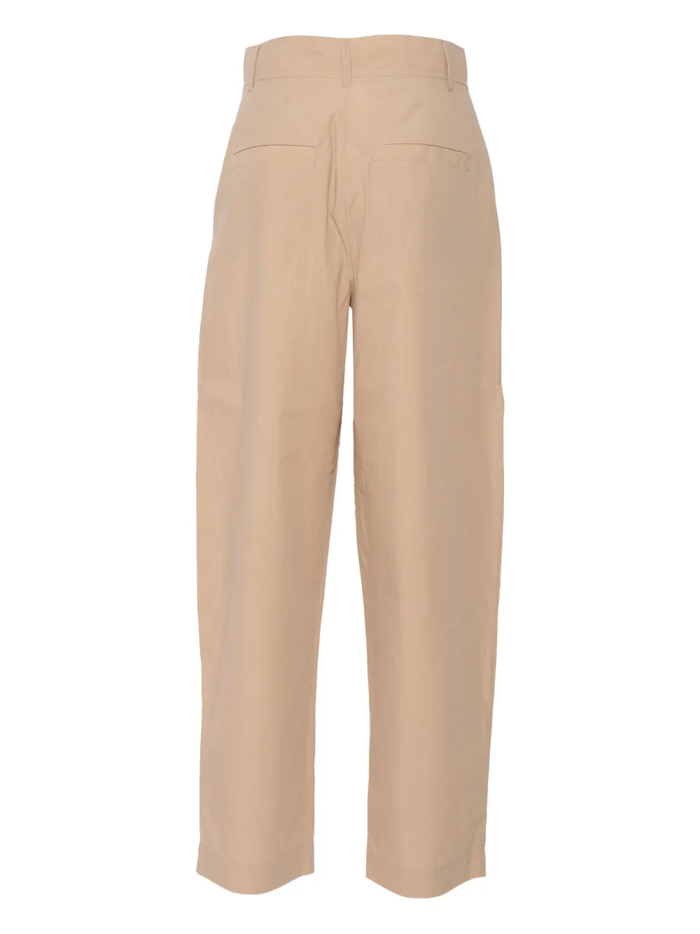 Weekend Max Mara Artur geplooide katoenen broek - Beige