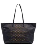 Fendi Pre-Owned 2010-2025 Medium Coated Canvas Laser Cut Star Roll tote bag - Blue