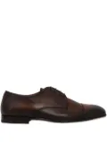 Doucal's cap-toe derby shoes - Brown