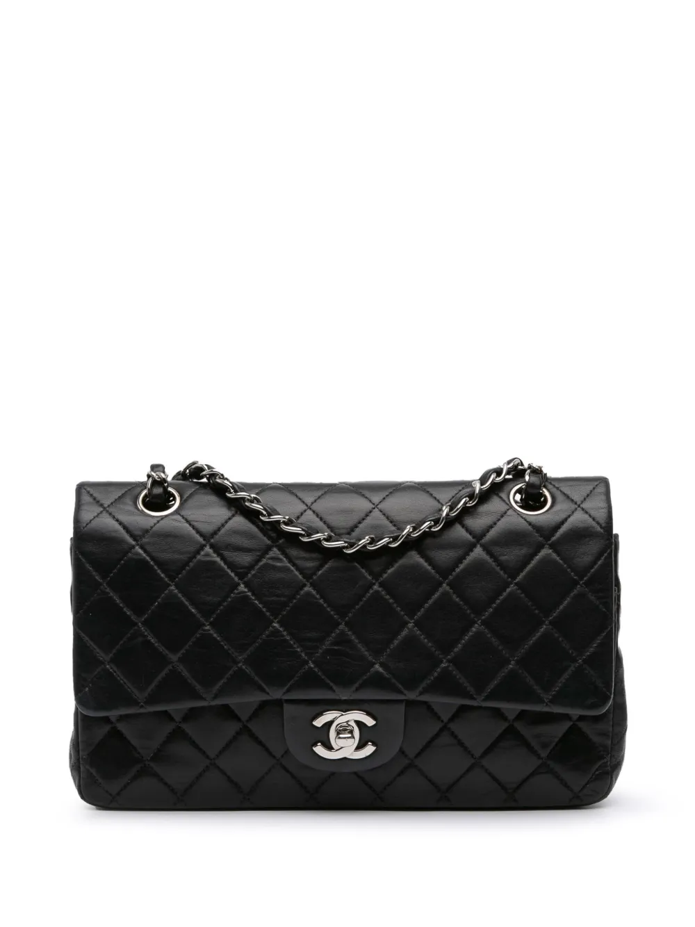 CHANEL Pre-Owned 2000-2002 Medium Classic Lambskin Double Flap CHANEL Pre-Owned 2000-2002 Medium Classic Lambskin Double Flap