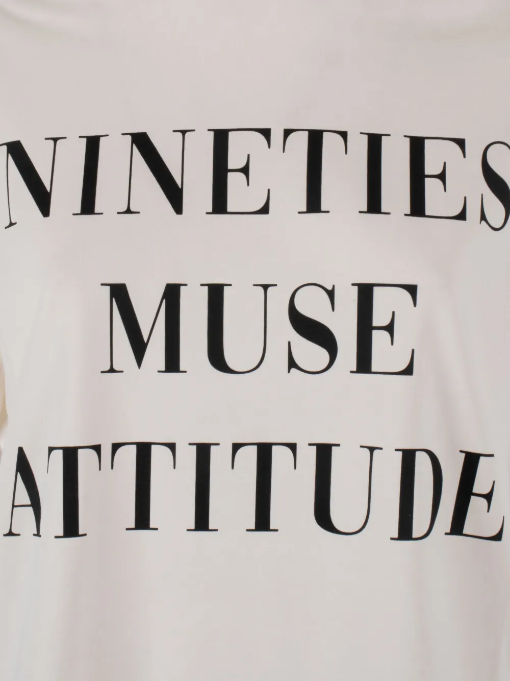 Elisabetta Franchi slogan-print cotton T-shirt Wit