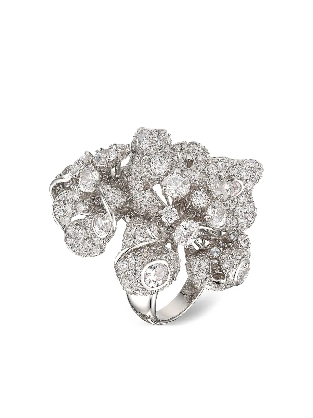 Anabela Chan Bloomingdale diamond ring | Silver | Image 1