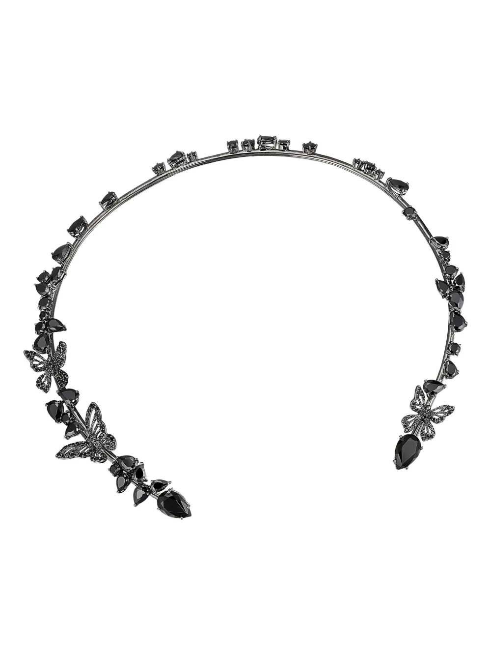 Anabela Chan Butterfly Collar diamond necklace | Black | Image 1