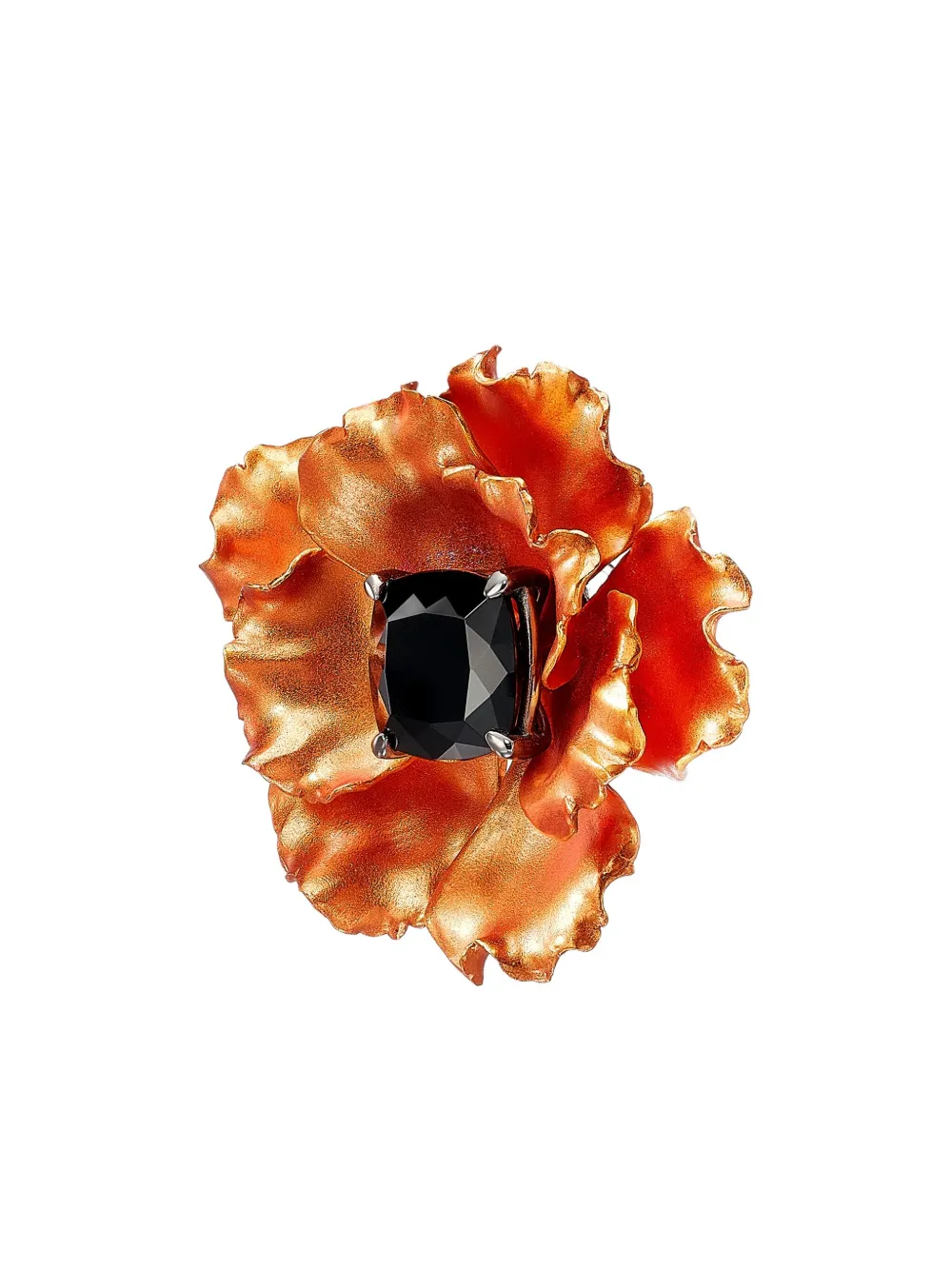 Anabela Chan Phoenix Floral Diamond Earrings In Multi