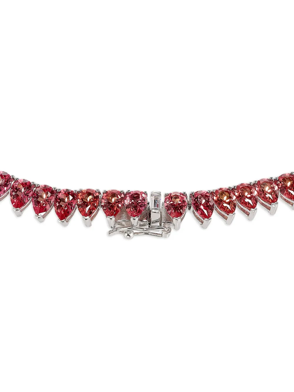  Anabela Chan Collar Padparadscha Infinity Con Zafiro - Rosa 