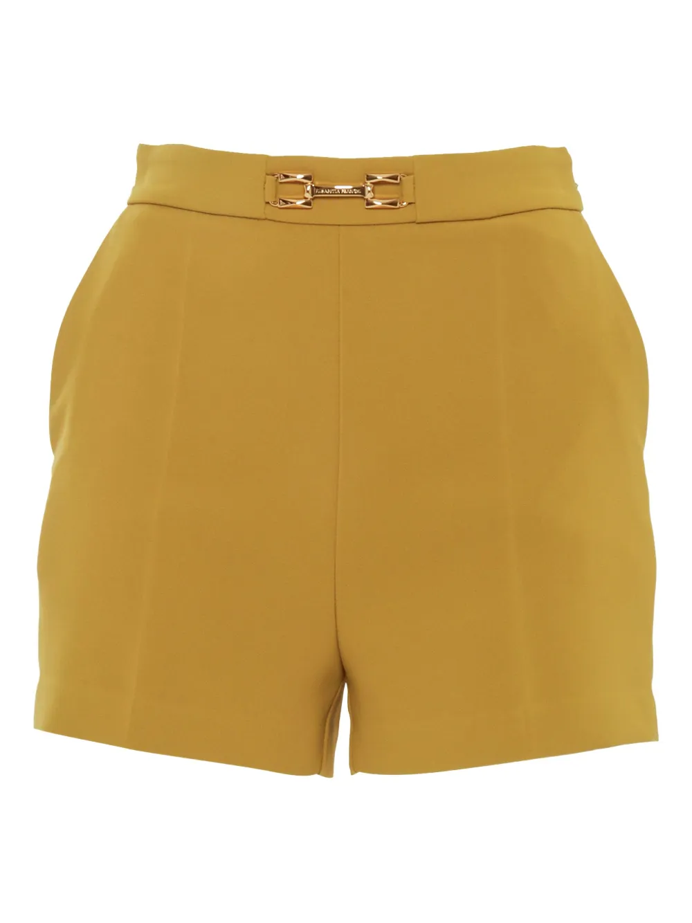 button pocket shorts