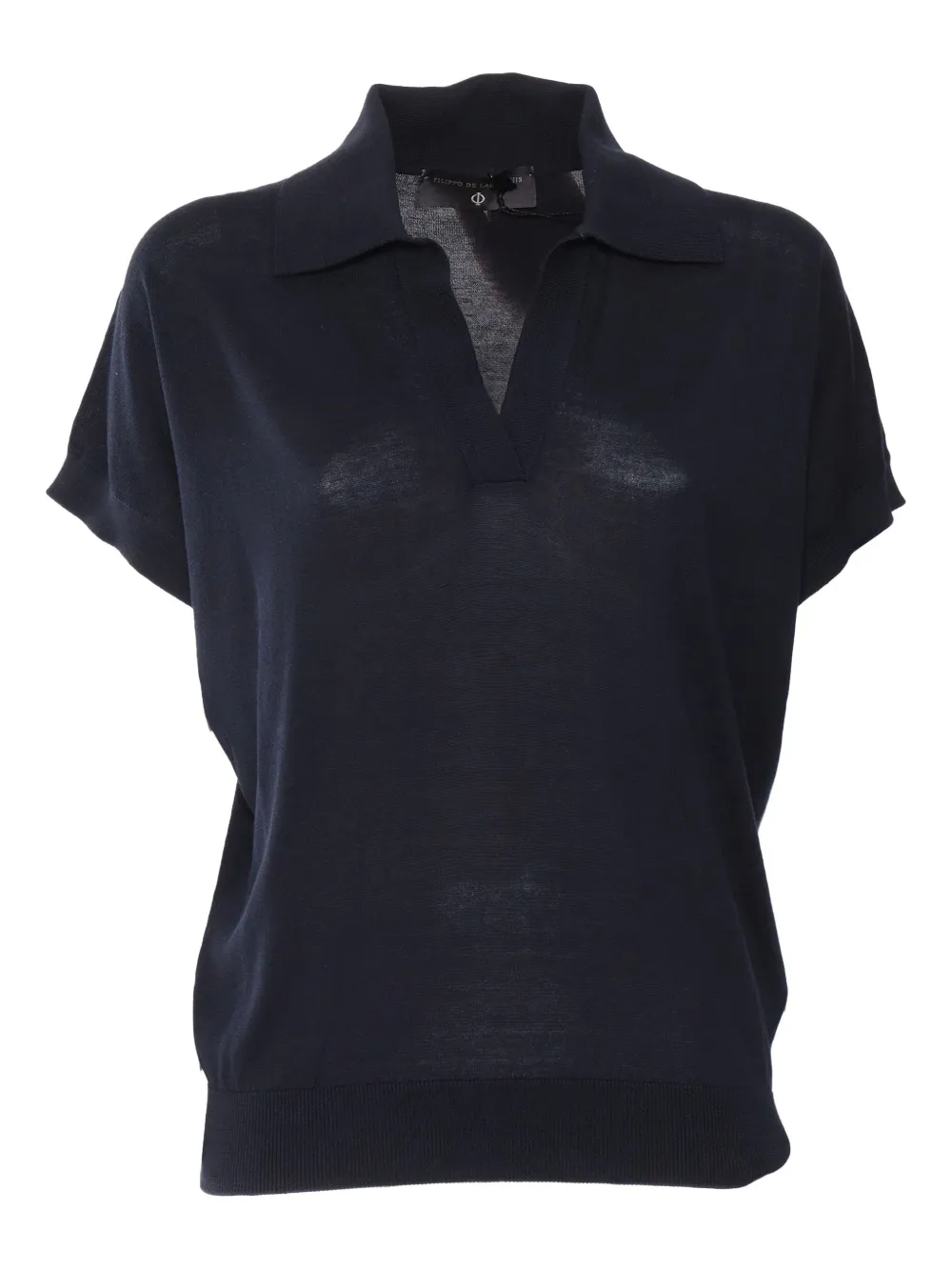 Filippo De Laurentiis Skipper short-sleeve top | Blue | Image 1