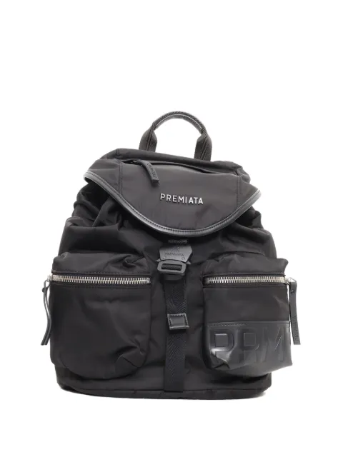 Premiata Lyn 2100 padded leather-trimmed backpack