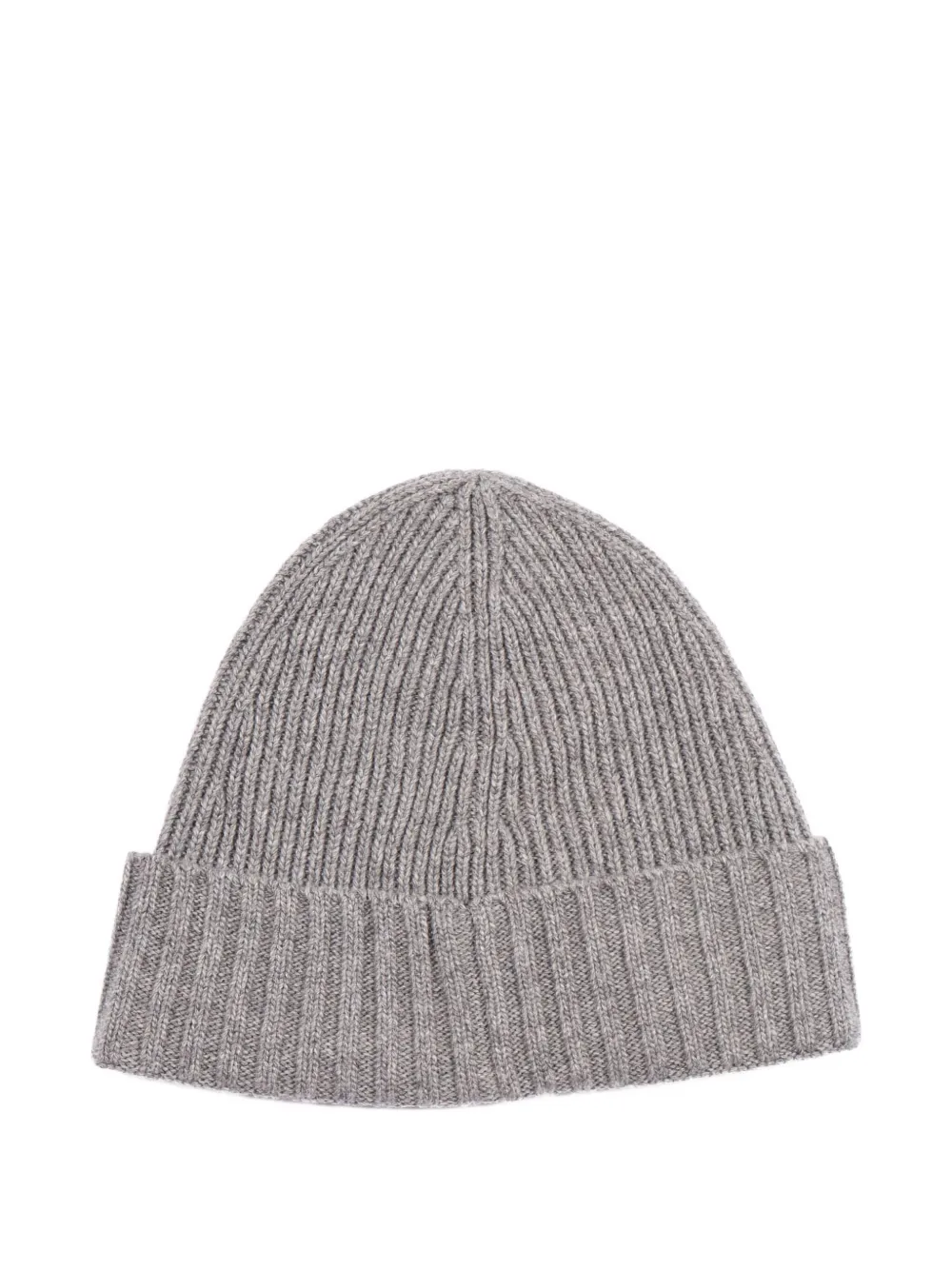 Stone Island Junior ribbed beanie - Grijs