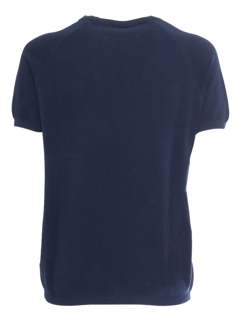 ASPESI Katoenen T-shirt met korte mouwen - Blauw