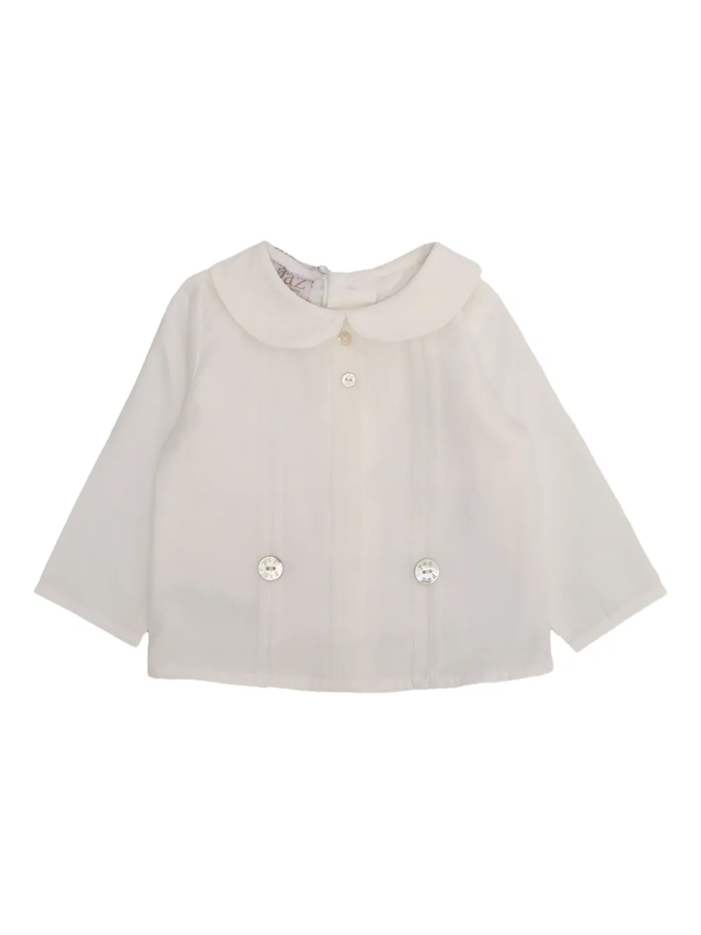 Paz Rodriguez camisa con cuello Peter Pan | blanco | Image 1