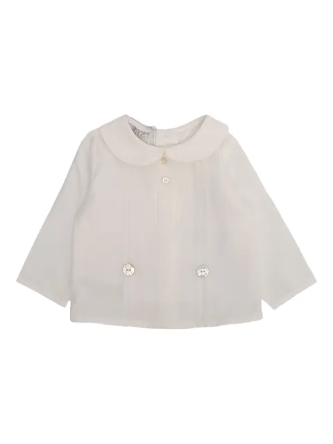 Paz Rodriguez Peter-Pan collar cotton shirt