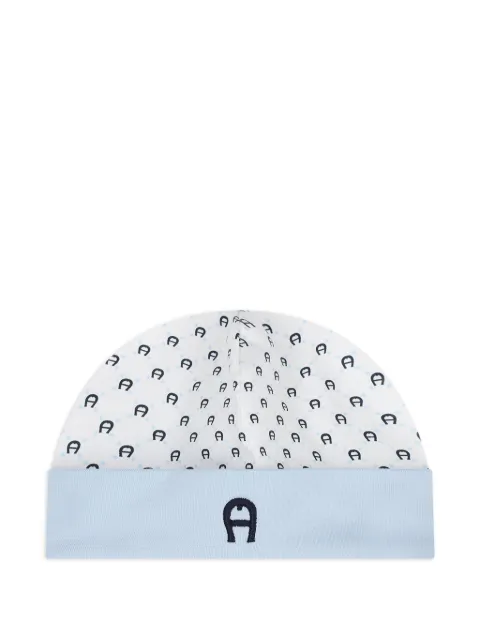 Aigner Kids logo-print hat