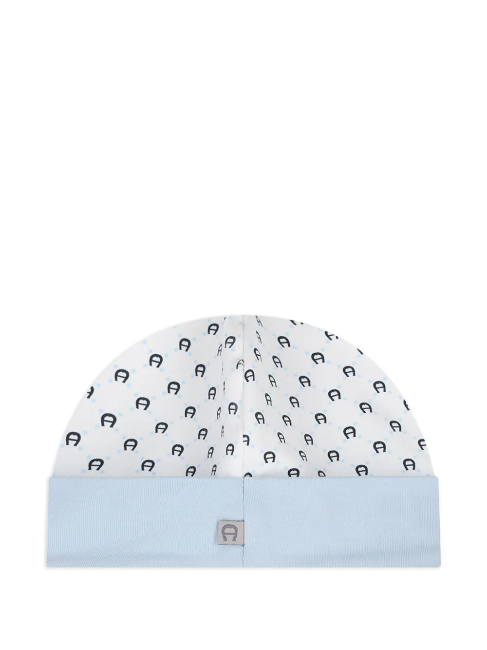 Aigner Kids Hoed met logoprint Blauw