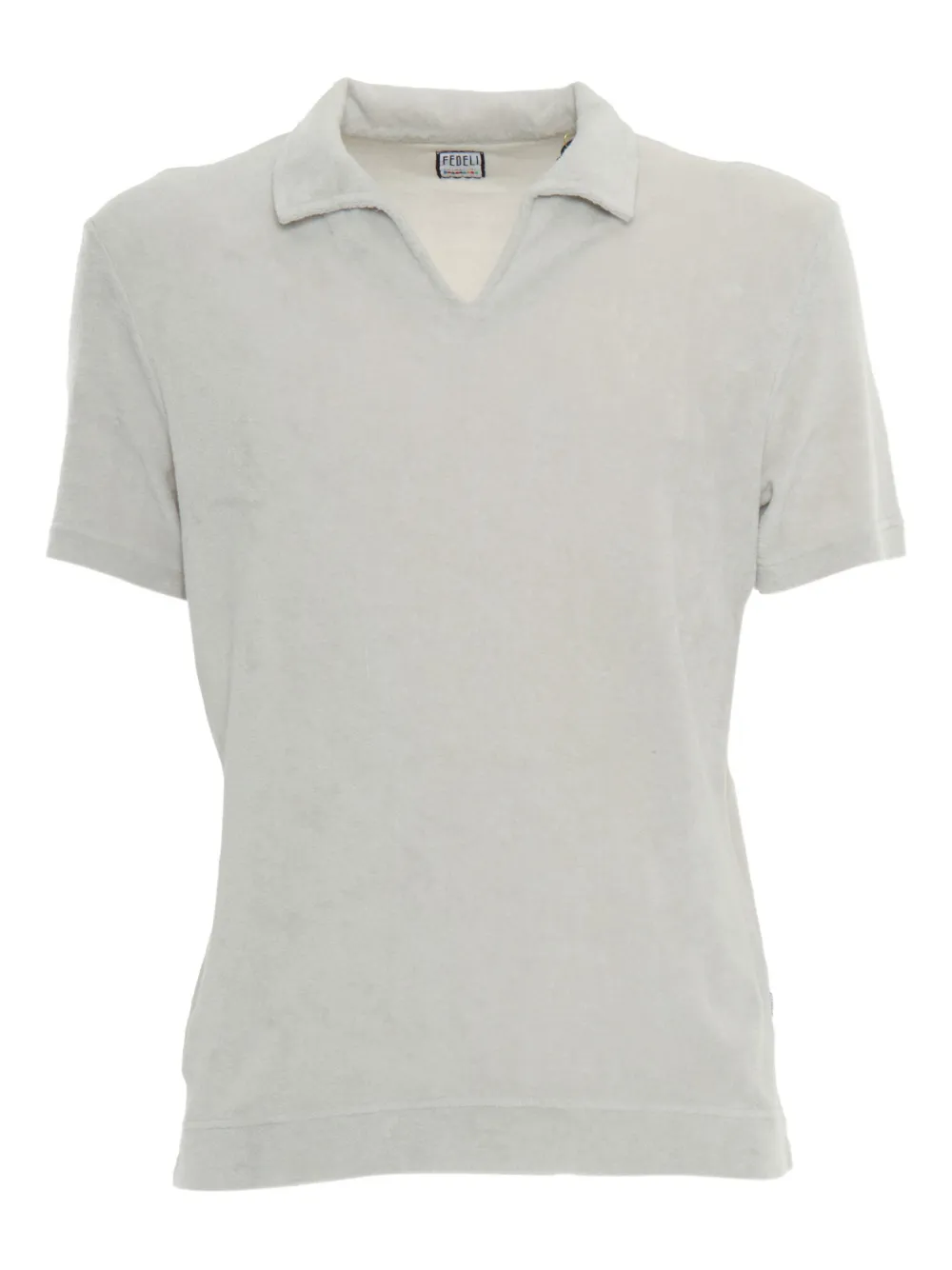 Fedeli Poloshirt met korte mouwen Grijs