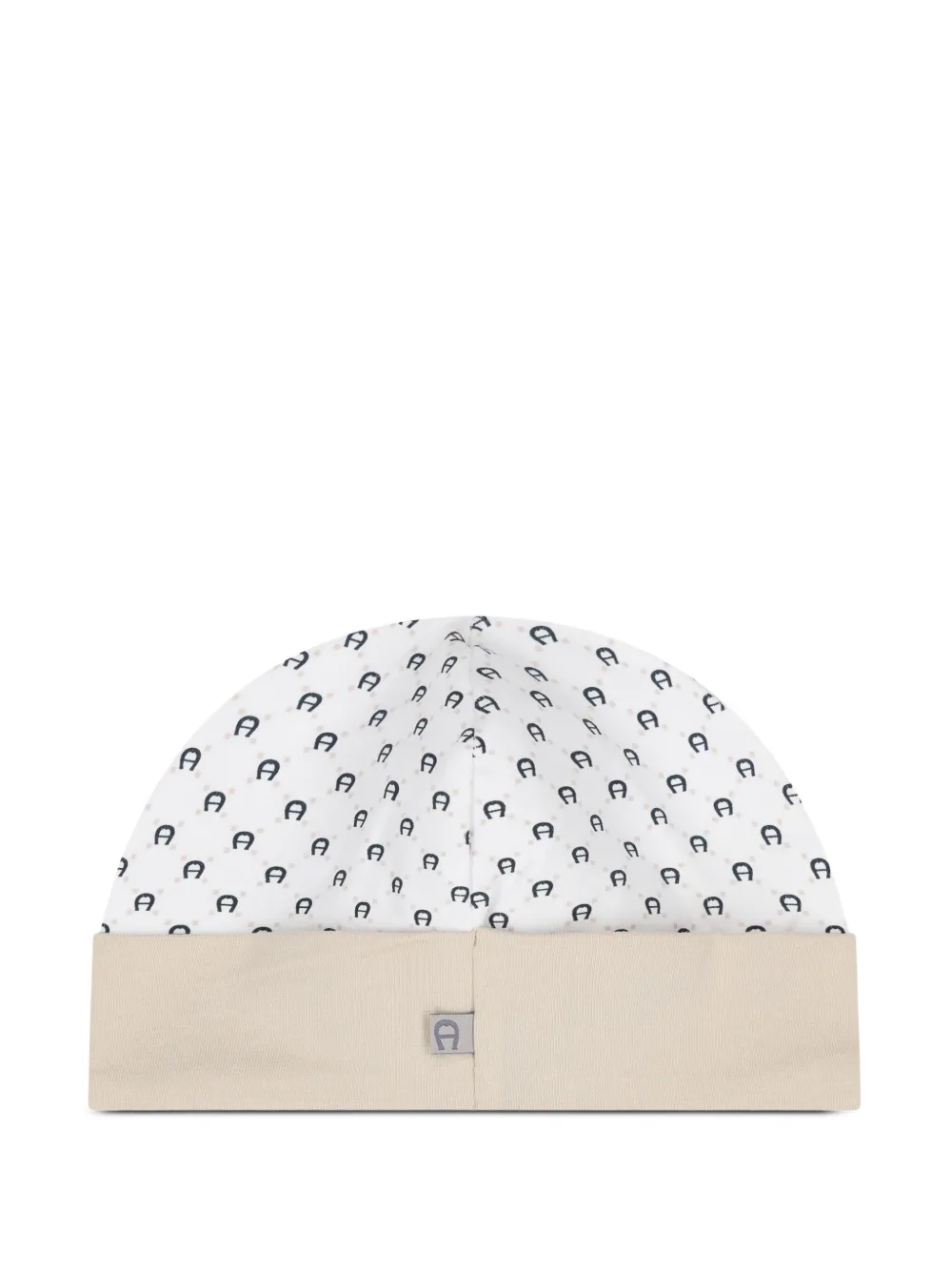 Aigner Kids Hoed met logoprint Wit