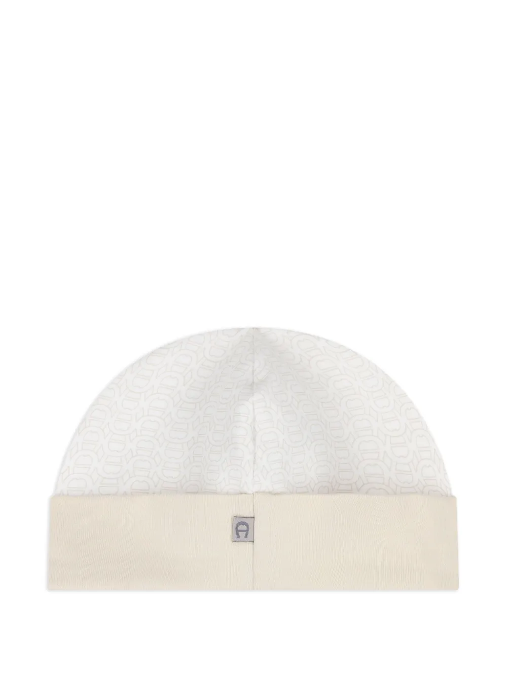 Aigner Kids logo-pattern baby hat | Knitted Hats | Image 2