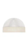 Aigner Kids logo-pattern baby hat - Neutrals