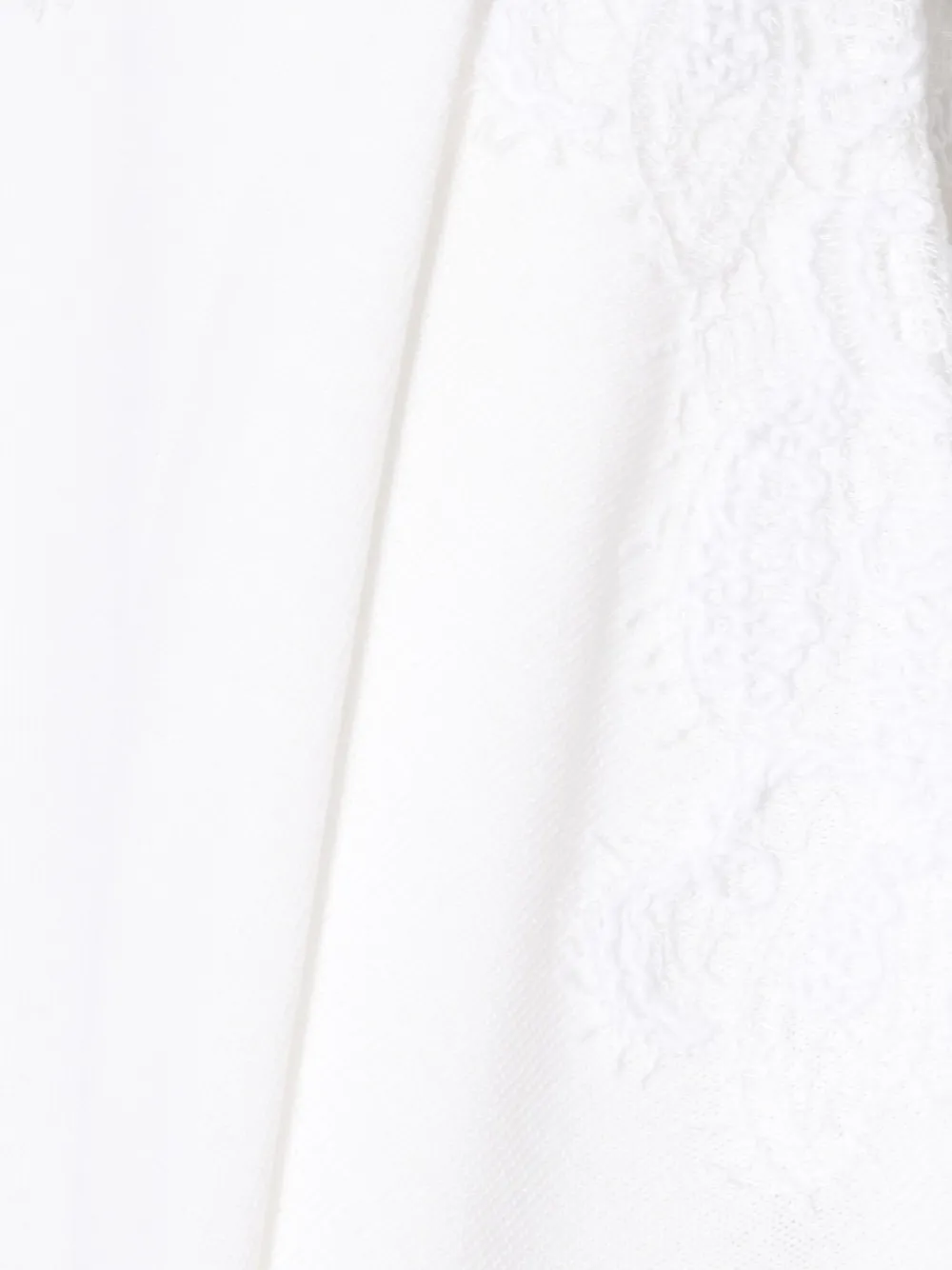 Ermanno Scervino Top met cropped mouwen Wit