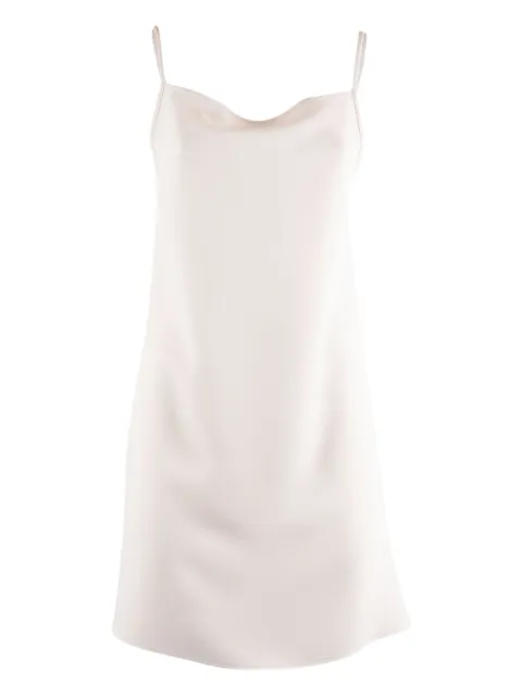 P.A.R.O.S.H. bow-detail slip day dress