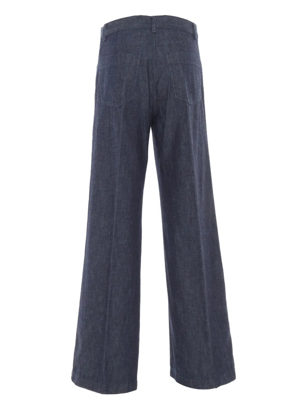 ASPESI Katoenen plooibroek - Blauw