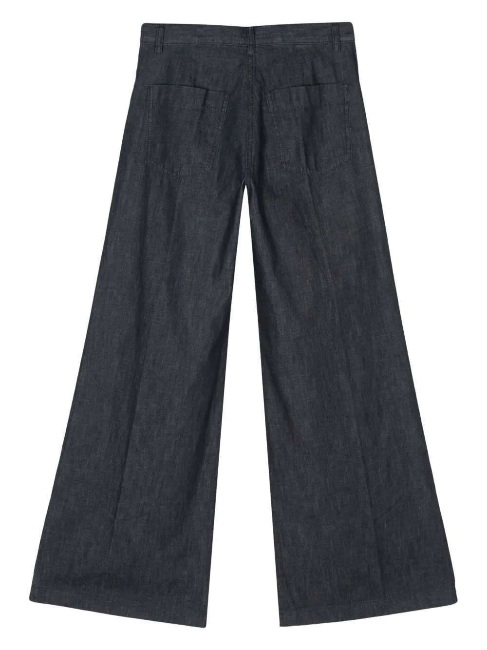 ASPESI cotton front-crease trousers | Wide-Leg Jeans | Image 2