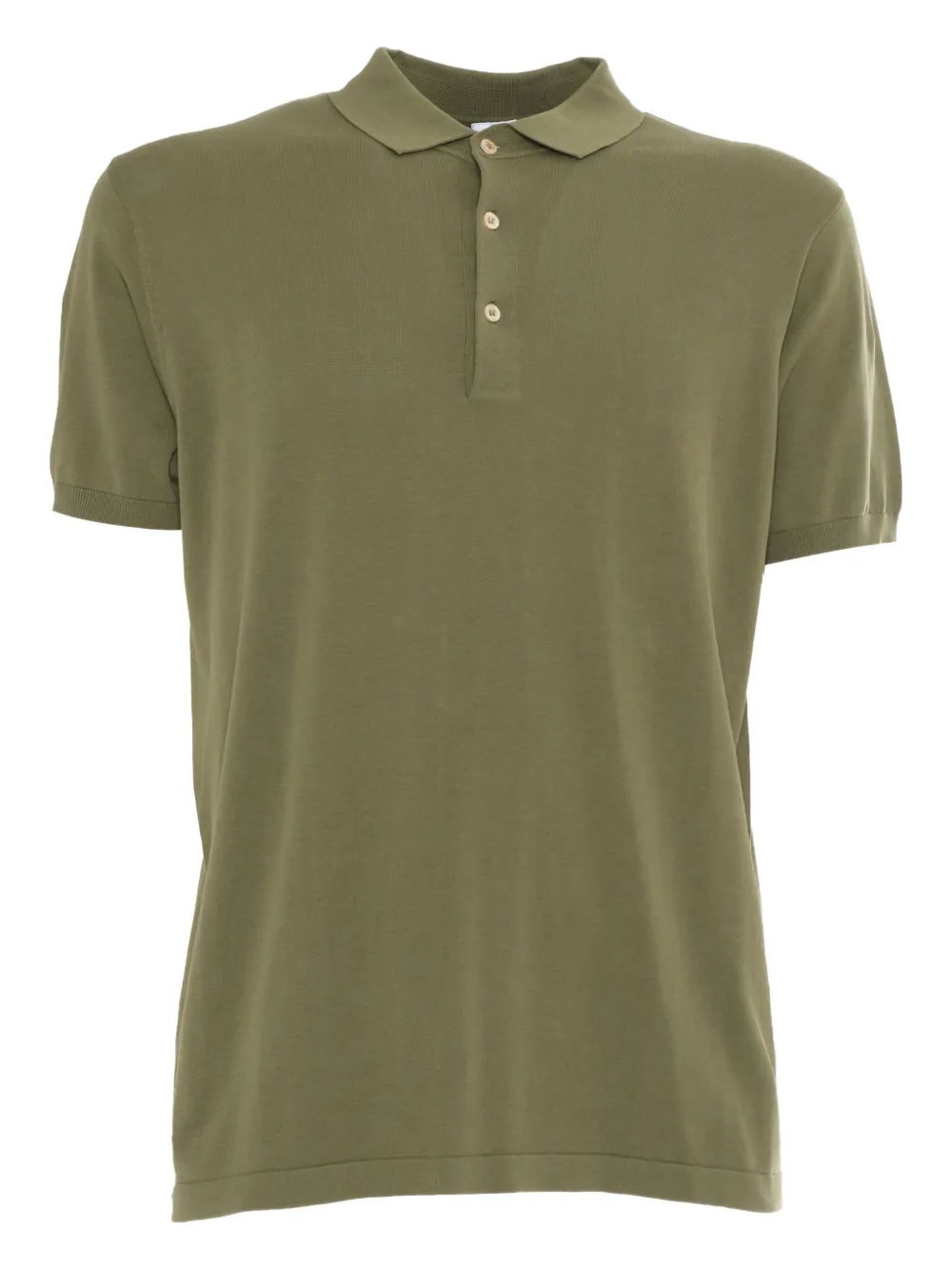 Aspesi Short-sleeve Polo Shirt In Green